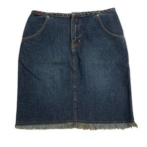 O’NEILL Raw Hem Mini Pencil Skirt